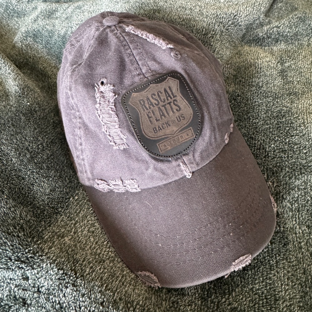 Rascal Flatts distressed hat